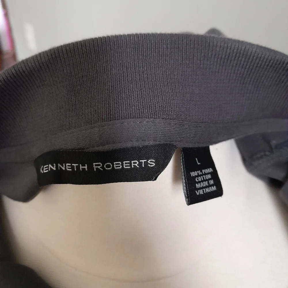 NWOT KENNETH ROBERTS DRESS POLO - Picture 5 of 6